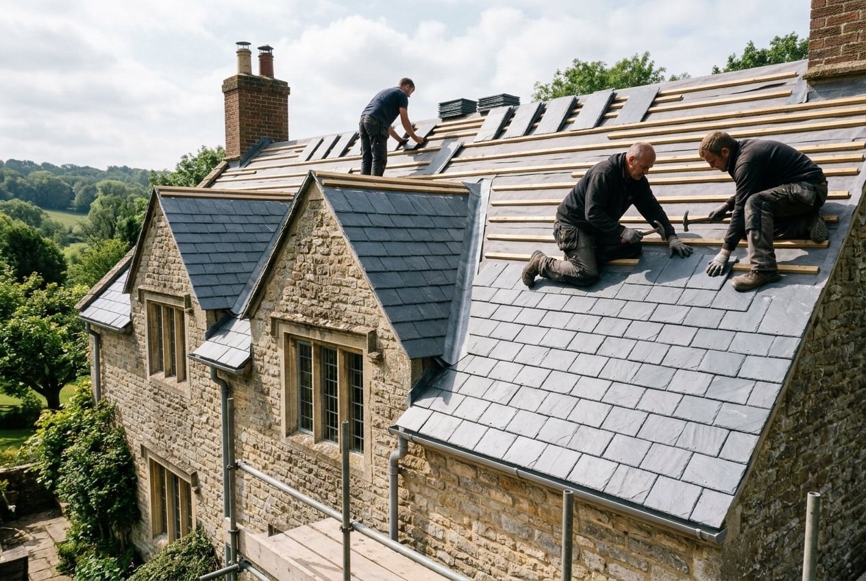 Slate Roofing - image 6